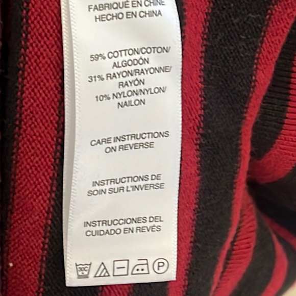 Michael Kors Striped Sweater Dress size large - Picture 6 of 12